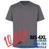 ARBEITS-T-SHIRT HERREN | 552 von ID / Farbe: silver grey / 100% BAUMWOLLE