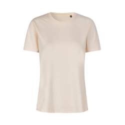 ARBEITS-T-SHIRT DAMEN | 553 von ID / Farbe: off-white / 100% BAUMWOLLE