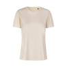 ARBEITS-T-SHIRT DAMEN | 553 von ID / Farbe: off-white / 100% BAUMWOLLE