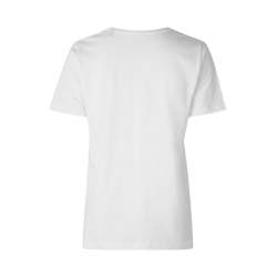 ARBEITS-T-SHIRT DAMEN | 553 von ID / Farbe: weiß / 100% BAUMWOLLE