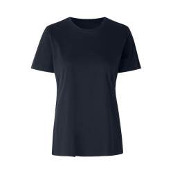 ARBEITS-T-SHIRT DAMEN | 553 von ID / Farbe: navy / 100% BAUMWOLLE