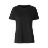 ARBEITS-T-SHIRT DAMEN | 553 von ID / Farbe: schwarz / 100% BAUMWOLLE