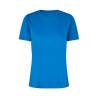 ARBEITS-T-SHIRT DAMEN | 553 von ID / Farbe: azur / 100% BAUMWOLLE