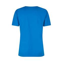 ARBEITS-T-SHIRT DAMEN | 553 von ID / Farbe: azur / 100% BAUMWOLLE