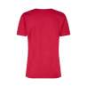 ARBEITS-T-SHIRT DAMEN | 553 von ID / Farbe: rot / 100% BAUMWOLLE