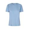 ARBEITS-T-SHIRT DAMEN | 553 von ID / Farbe: hellblau / 100% BAUMWOLLE