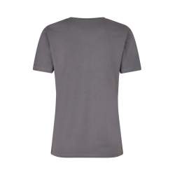 ARBEITS-T-SHIRT DAMEN | 553 von ID / Farbe: silver grey / 100% BAUMWOLLE