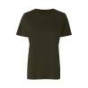 ARBEITS-T-SHIRT DAMEN | 553 von ID / Farbe: oliv / 100% BAUMWOLLE