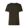 ARBEITS-T-SHIRT DAMEN | 553 von ID / Farbe: oliv / 100% BAUMWOLLE