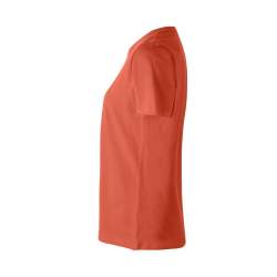 ARBEITS-T-SHIRT DAMEN | 553 von ID / Farbe: coral / 100% BAUMWOLLE