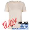 ARBEITS-T-SHIRT DAMEN | 553 von ID / Farbe: off-white / 100% BAUMWOLLE