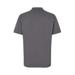 ARBEITS-POLO-SHIRT HERREN | 586 von ID / Farbe: silver grey / 95% BW - 5% ELA