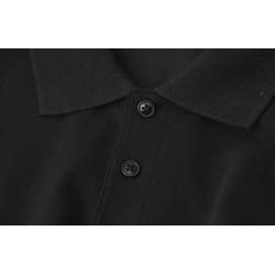 ARBEITS-POLO-SHIRT HERREN | 586 von ID / Farbe: schwarz / 95% BW - 5% ELA