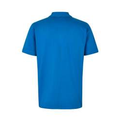 ARBEITS-POLO-SHIRT HERREN | 586 von ID / Farbe: azur / 95% BW - 5% ELA