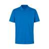 ARBEITS-POLO-SHIRT HERREN | 586 von ID / Farbe: azur / 95% BW - 5% ELA