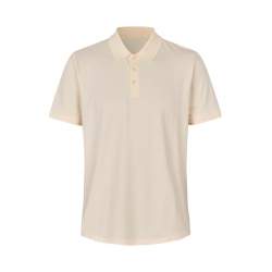 ARBEITS-POLO-SHIRT HERREN | 586 von ID / Farbe: off-white / 95% BW - 5% ELA