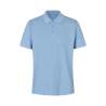 ARBEITS-POLO-SHIRT HERREN | 586 von ID / Farbe: hellblau / 95% BW - 5% ELA