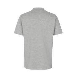 ARBEITS-POLO-SHIRT HERREN | 586 von ID / Farbe:  altgrau meliert / 95% BW - 5% ELA