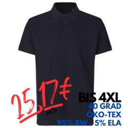 ARBEITS-POLO-SHIRT HERREN | 586 von ID / Farbe: navy / 95% BW - 5% ELA