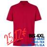 ARBEITS-POLO-SHIRT HERREN | 586 von ID / Farbe: rot / 95% BW - 5% ELA