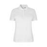 ARBEITS-POLO-SHIRT DAMEN| 587 von ID / Farbe: weiß / 95% BAUMWOLLE 5% ELASTHAN