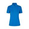 ARBEITS-POLO-SHIRT DAMEN| 587 von ID / Farbe: azur / 95% BAUMWOLLE 5% ELASTHAN