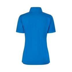 ARBEITS-POLO-SHIRT DAMEN| 587 von ID / Farbe: azur / 95% BAUMWOLLE 5% ELASTHAN