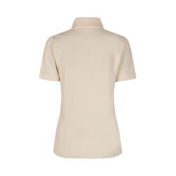 ARBEITS-POLO-SHIRT DAMEN| 587 von ID / Farbe: off-white / 95% BAUMWOLLE 5% ELASTHAN