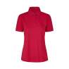 ARBEITS-POLO-SHIRT DAMEN| 587 von ID / Farbe: rot / 95% BAUMWOLLE 5% ELASTHAN