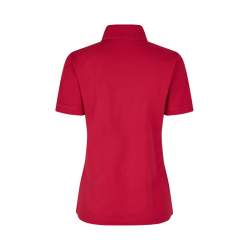 ARBEITS-POLO-SHIRT DAMEN| 587 von ID / Farbe: rot / 95% BAUMWOLLE 5% ELASTHAN