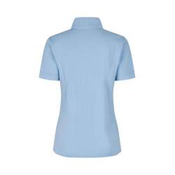 ARBEITS-POLO-SHIRT DAMEN| 587 von ID / Farbe: hellblau / 95% BAUMWOLLE 5% ELASTHAN