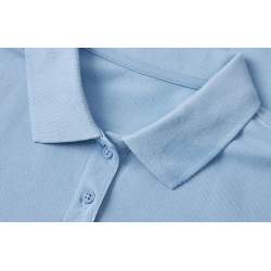 ARBEITS-POLO-SHIRT DAMEN| 587 von ID / Farbe: hellblau / 95% BAUMWOLLE 5% ELASTHAN