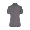 ARBEITS-POLO-SHIRT DAMEN| 587 von ID / Farbe: silver grey / 95% BAUMWOLLE 5% ELASTHAN