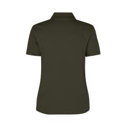 ARBEITS-POLO-SHIRT DAMEN| 587 von ID / Farbe: oliv / 95% BAUMWOLLE 5% ELASTHAN