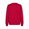 ARBEITS-SWEATSHIRT / ARBEITSPULLOVER DAMEN | 683 von ID / Farbe: rot / 60% BAUMWOLLE 40% POLYESTER