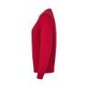 ARBEITS-SWEATSHIRT / ARBEITSPULLOVER DAMEN | 683 von ID / Farbe: rot / 60% BAUMWOLLE 40% POLYESTER