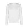 ARBEITS-SWEATSHIRT / ARBEITSPULLOVER DAMEN | 683 von ID / Farbe: weiß / 60% BAUMWOLLE 40% POLYESTER