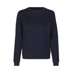 ARBEITS-SWEATSHIRT / ARBEITSPULLOVER DAMEN | 683 von ID / Farbe: navy / 60% BAUMWOLLE 40% POLYESTER