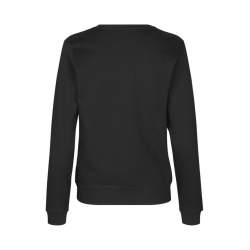 ARBEITS-SWEATSHIRT / ARBEITSPULLOVER DAMEN | 683 von ID / Farbe: schwarz / 60% BAUMWOLLE 40% POLYESTER