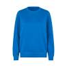 ARBEITS-SWEATSHIRT / ARBEITSPULLOVER DAMEN | 683 von ID / Farbe: azur / 60% BAUMWOLLE 40% POLYESTER