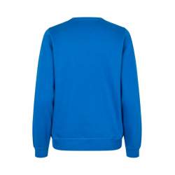 ARBEITS-SWEATSHIRT / ARBEITSPULLOVER DAMEN | 683 von ID / Farbe: azur / 60% BAUMWOLLE 40% POLYESTER