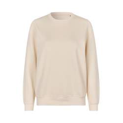 ARBEITS-SWEATSHIRT / ARBEITSPULLOVER DAMEN | 683 von ID / Farbe: off-white / 60% BAUMWOLLE 40% POLYESTER