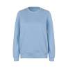 ARBEITS-SWEATSHIRT / ARBEITSPULLOVER DAMEN | 683 von ID / Farbe: hellblau / 60% BAUMWOLLE 40% POLYESTER