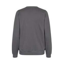 ARBEITS-SWEATSHIRT / ARBEITSPULLOVER DAMEN | 683 von ID / Farbe: silver grey / 60% BAUMWOLLE 40% POLYESTER