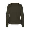 ARBEITS-SWEATSHIRT / ARBEITSPULLOVER DAMEN | 683 von ID / Farbe: oliv / 60% BAUMWOLLE 40% POLYESTER