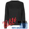 ARBEITS-SWEATSHIRT / ARBEITSPULLOVER DAMEN | 683 von ID / Farbe: schwarz / 60% BAUMWOLLE 40% POLYESTER