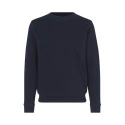 ARBEITS-SWEATSHIRT / ARBEITSPULLOVER HERREN | 682 von ID / Farbe: navy / 100% BAUMWOLLE