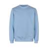 ARBEITS-SWEATSHIRT / ARBEITSPULLOVER HERREN | 682 von ID / Farbe: hellblau / 100% BAUMWOLLE