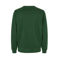 ARBEITS-SWEATSHIRT / ARBEITSPULLOVER HERREN | 682 von ID / Farbe: flaschengrün / 100% BAUMWOLLE