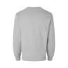 ARBEITS-SWEATSHIRT / ARBEITSPULLOVER HERREN | 682 von ID / Farbe: altgrau meliert / 100% BAUMWOLLE